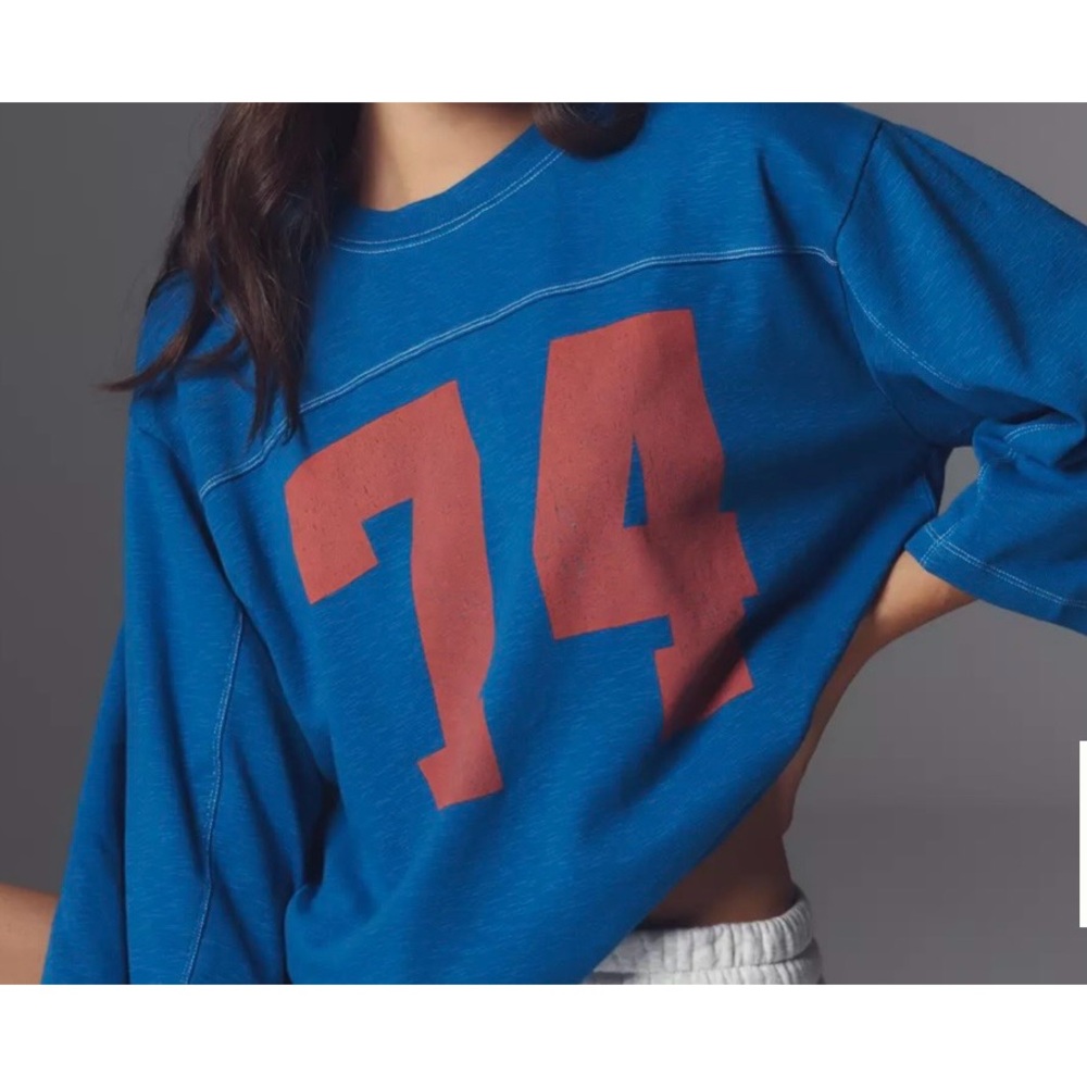 Pilcro 3/4 Sleeve Varsity Tee